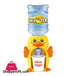 Mini Cute Little Duck Dispenser With Plastic Glass For Kids