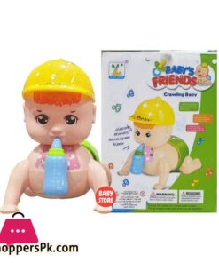 Musical Baby Crawling Toy for Kids with 3D Lights Music Toys for Babies Multicolor