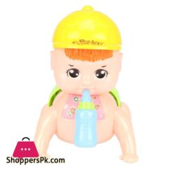 Musical Baby Crawling Toy For Kids With 3D Lights Music Toys For Babies Multicolor