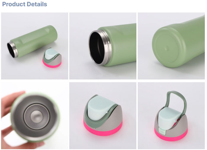 Owala Shape Sippy Cup Travel Mug Insulated Stainless Steel Water Bottle With Bounce Straw Lid