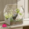 Plastic Wear-Resistant Aquarium Drop-Resistant Desktop Fish Bowl Goldfish Tank