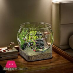 Plastic Wear-Resistant Aquarium Drop-Resistant Desktop Fish Bowl Goldfish Tank