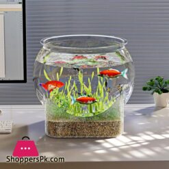 Plastic Wear-Resistant Aquarium Drop-Resistant Desktop Fish Bowl Goldfish Tank