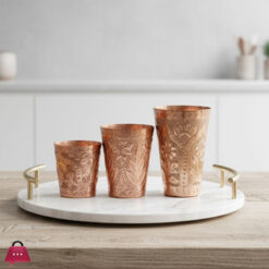 Pure Copper Glass Water Glass Drinking Ware 1Pcs