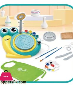 Stem Snail Clay Pottery Wheel Craft Kit 10 Stem Snail Clay Pottery Wheel Craft Kit