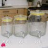 Acrylic Beverage Dispenser Drink Cooler In 3 Size