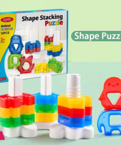 Animal Shape Stacking Puzzle Building Blocks