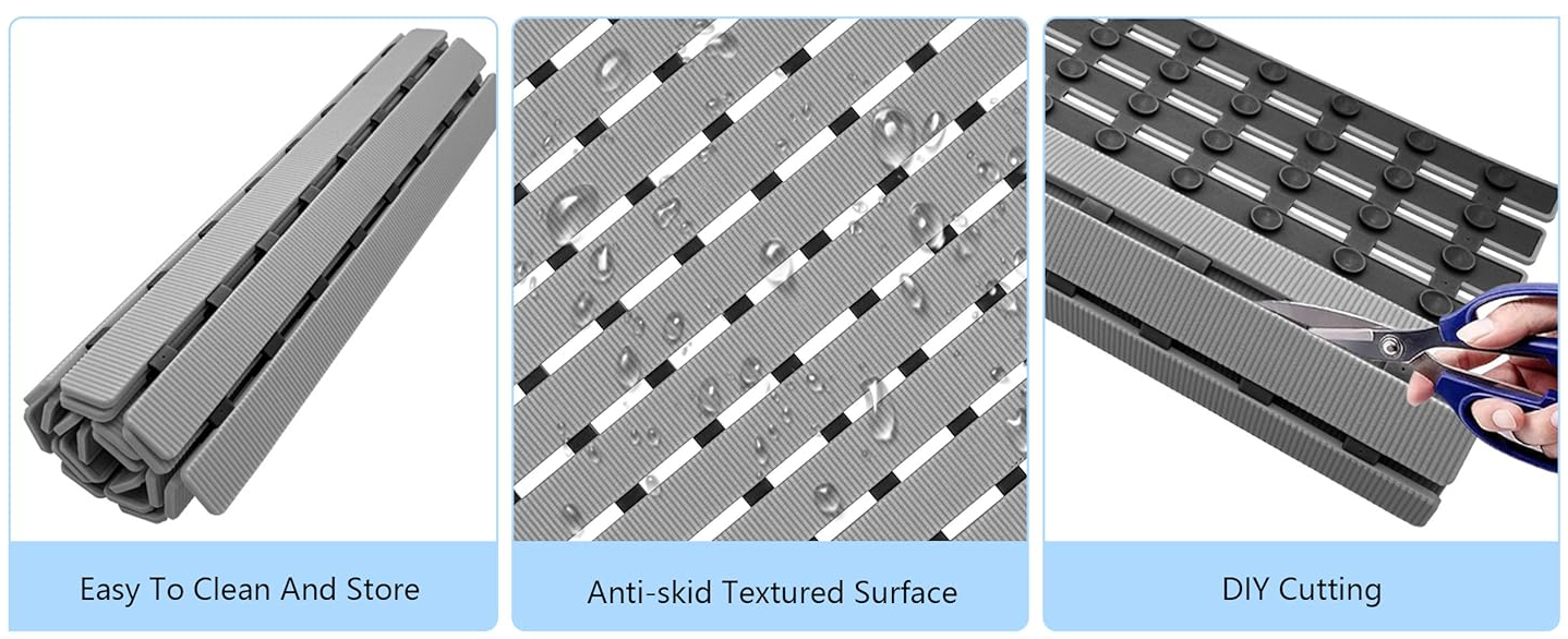 Bath Tub Shower Mat Non Slip Bathtub Mats For Bathroom Anti Slip Shower Mat With Drain Hole 21 Bath Tub Shower Mat Non Slip Bathtub Mats For Bathroom Anti Slip Shower Mat With Drain Hole