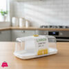 Butter Dish With Lid - Plastic
