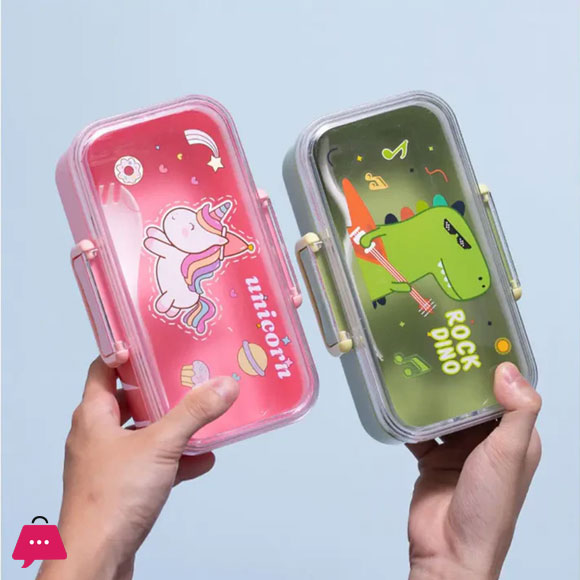 Cartoon Character Lunch Box 3 Cartoon Character Lunch Box