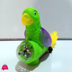Colorful Electric Bird Parrot – Musical Toy With 3D Lights &Amp; Sound For Kids