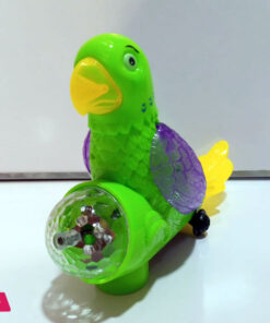Colorful Electric Bird Parrot – Musical Toy With 3D Lights &Amp; Sound For Kids - Image 2