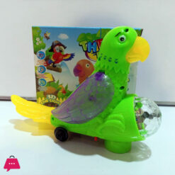 Colorful Electric Bird Parrot – Musical Toy With 3D Lights &Amp; Sound For Kids