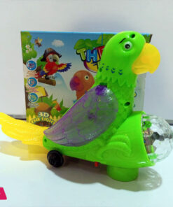 Colorful Electric Bird Parrot – Musical Toy With 3D Lights &Amp; Sound For Kids - Image 3