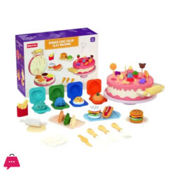 Coloured Dough Cake & Hamburger Machine