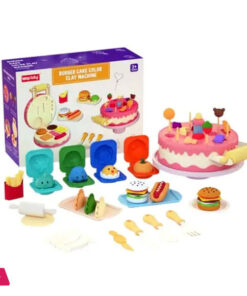 Coloured Dough Cake & Hamburger Machine