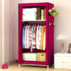Compact Cloth Wardrobe Minimalist Design For Foldable Storage Cabinet, Home Closet Solution