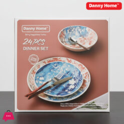 Danny Home Assorted Printed Dinner Set 24pcs