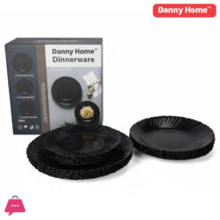 Danny Home Black Opal Dinner Set 18Pcs