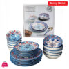 Danny Home Bohemian Design Dinner Set 24Pcs