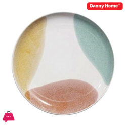 Danny Home Ceramic Hand Painted Dinner Plate 10.5 Inch