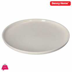 Danny Home Ceramic Tableware Round Shape Porcelain Dinner Plate 10-Inch