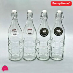 Danny Home Glass Bottle With Swing Lid 1liter