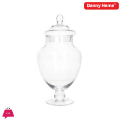 Danny Home Glass Cookie Jar 15.8Cm