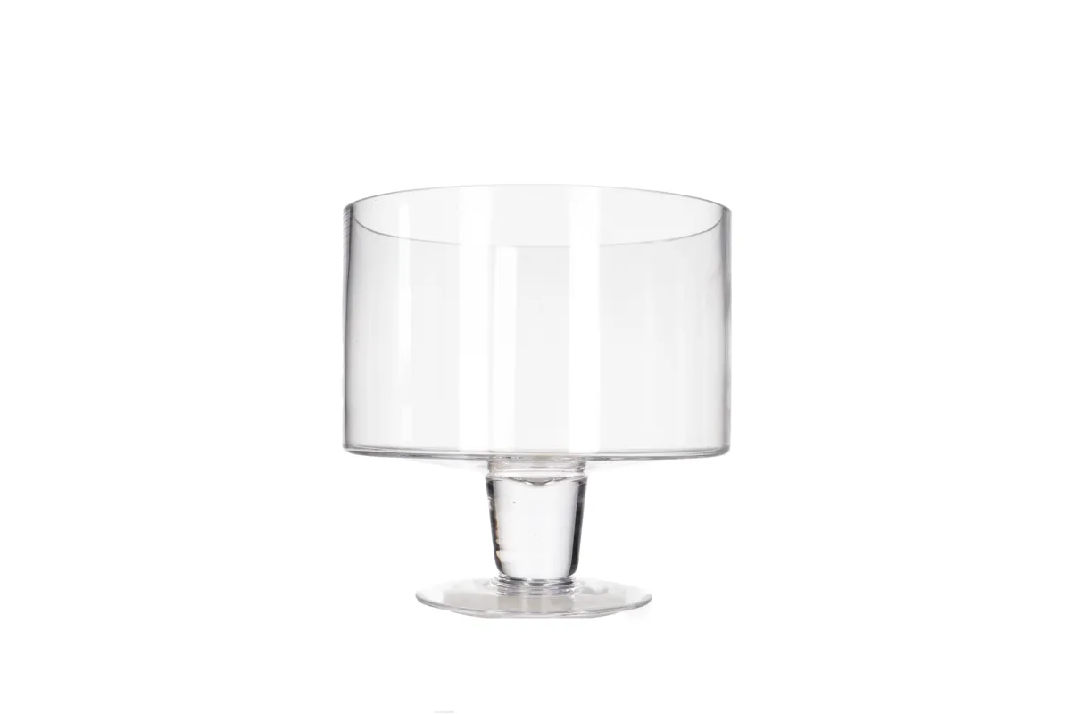 Danny Home Glass Dessert Trifle Bowl - 20.5Cm