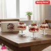 Danny Home Glass Dessert Trifle Bowls 4Pcs - 10.5Cm