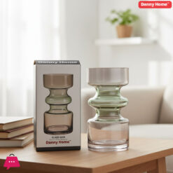 Danny Home Glass Plant Vase 18.2Cm