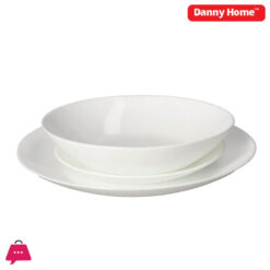 Danny Home Opal Glass Dinnerware Set 18Pcs