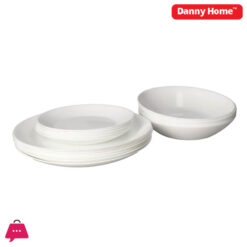 Danny Home Opal Glass Dinnerware Set 18Pcs