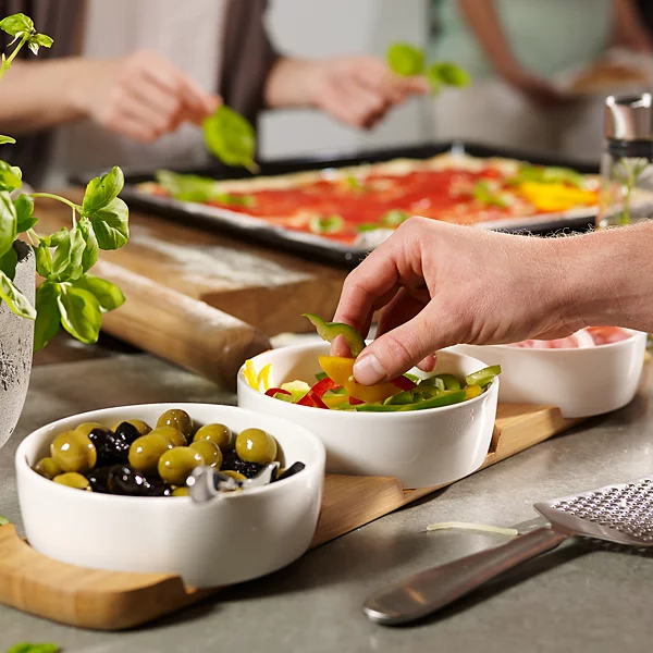 Danny Home Pizza Passion Topping Platter Set 4Pcs 8 Danny Home Pizza Passion Topping Platter Set 4Pcs