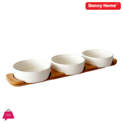 Danny Home Pizza Passion Topping Platter Set 4Pcs