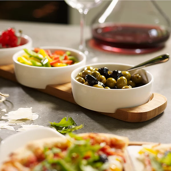 Danny Home Pizza Passion Topping Platter Set 4Pcs 9 Danny Home Pizza Passion Topping Platter Set 4Pcs