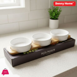 Danny Home Pizza Passion Topping Platter Set 4Pcs