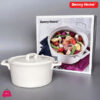 Danny Home Porcelain Casserole Pot 2 Liter
