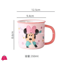 Disney Anime Childrens Fun Mug Home Milk Water Cup Handle Cup Gift