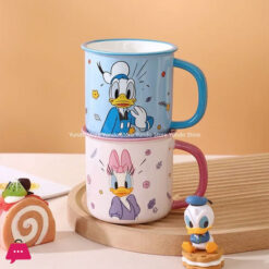 Disney Anime Childrens Fun Mug Home Milk Water Cup Handle Cup Gift