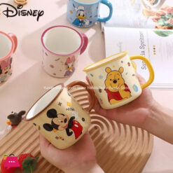 Disney Anime Childrens Fun Mug Home Milk Water Cup Handle Cup Gift