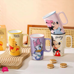 Disney Cartoon Mickey Mouse & Donald Duck Mug with Good Looks To Give Friends Birthday Gifts