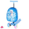Disney Cartoon Scooty Bag - Children Scooter Suitcase Folding Kids Luggage Bag with Scooter
