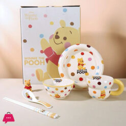 Disney Ceramic Dinnerware Set 6-Piece - Pooh