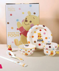 Disney Ceramic Dinnerware Set 6-Piece - Pooh