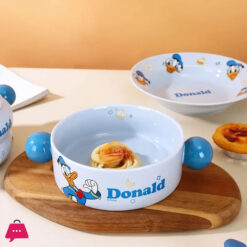 Disney Mickey Minnie Series Ceramic Tableware Cartoon Donald Duck Daisy New Home Bowl