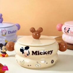 Disney Mickey Minnie Series Ceramic Tableware Cartoon Donald Duck Daisy New Home Bowl