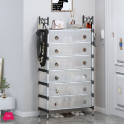 Dust-Proof Shoe Rack Iron Assembly