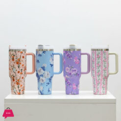Flower Printed Tumbler 40oz