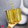 Gold Deer Kitchen Utensil Holder 3-Section Cutlery Organiser